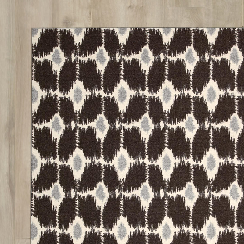 Harrison Abstract Indoor Rug, Rectangle 4' x 6'
