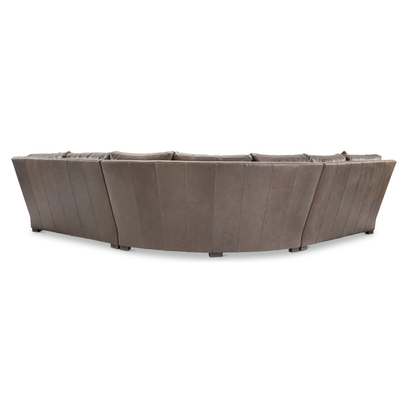Keirnan Sectional, 33.5" H x 123.25" W x 123.25" D, Symmetrical