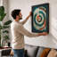 Concentric Rhythm Geometric - Print-1388487466-1388487464
