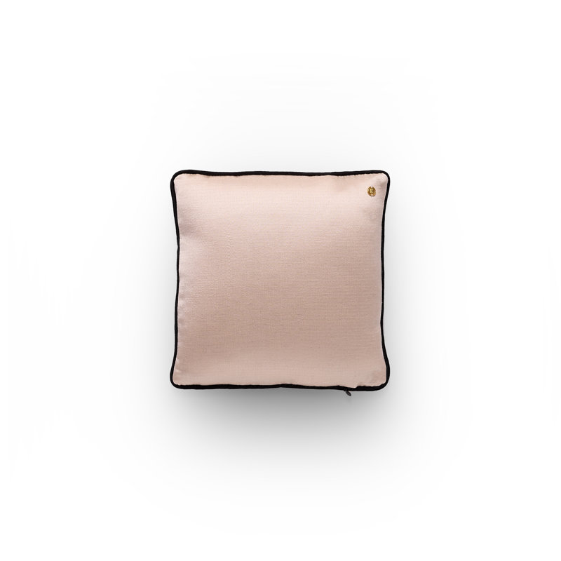 Kutnu Cushion, Cream/Black Striped