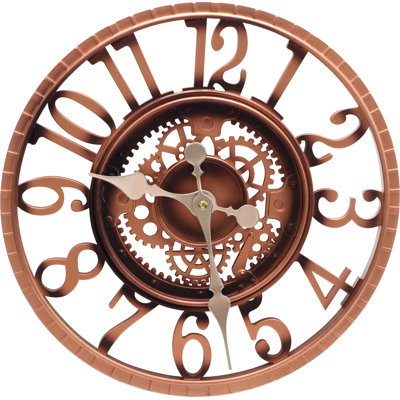 Adwitiya 12'' outdoor Wall Clock