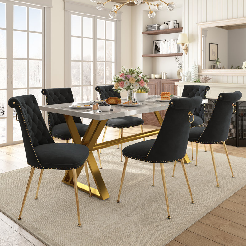 Ensemble repas pour 6 personnes Magallanes, Noir