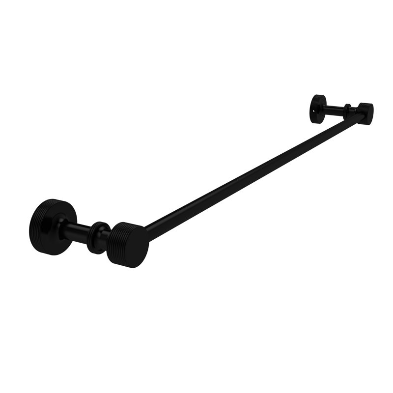 Barre à serviettes murale Gober, Gris mat, 24"