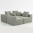 111"X74"X24" Modular Sectional-1977801589