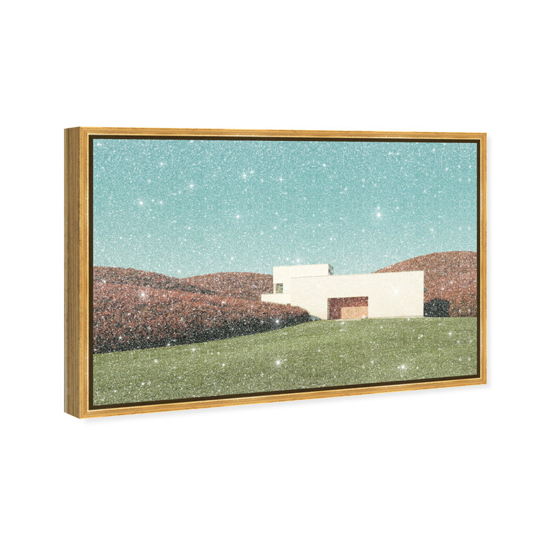 Surreal Architecture Print by Oliver Gal, 16"H x 11"W, Gold Floater Frame