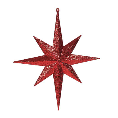 Glitter Bethlehem Star Ornament
