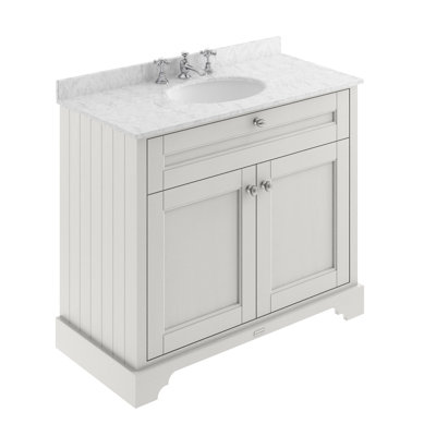 Old London 1000mm Free-standing Single Vanity Unit