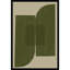"Percey Green Composition 2" par le studio MIUUS, reproduction d'art encadrée en bois-1780201613-1780201610