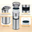 Stainless Steel Open Multi-Compartment Rubbish & Recycling Bin - 4.5L