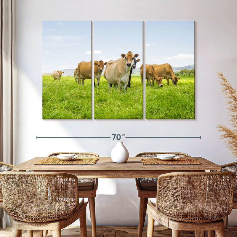 Brampt Farm Cattle, 42" H x 65" W