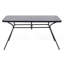 Rectangular Metal Outdoor Balcony Table , 140cm cm W 80cm cm D