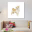 « shiba shiba chiot », impression sur toile-31857491-73211671-73211672