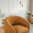 Dove Upholstered Swivel Chair-105268595