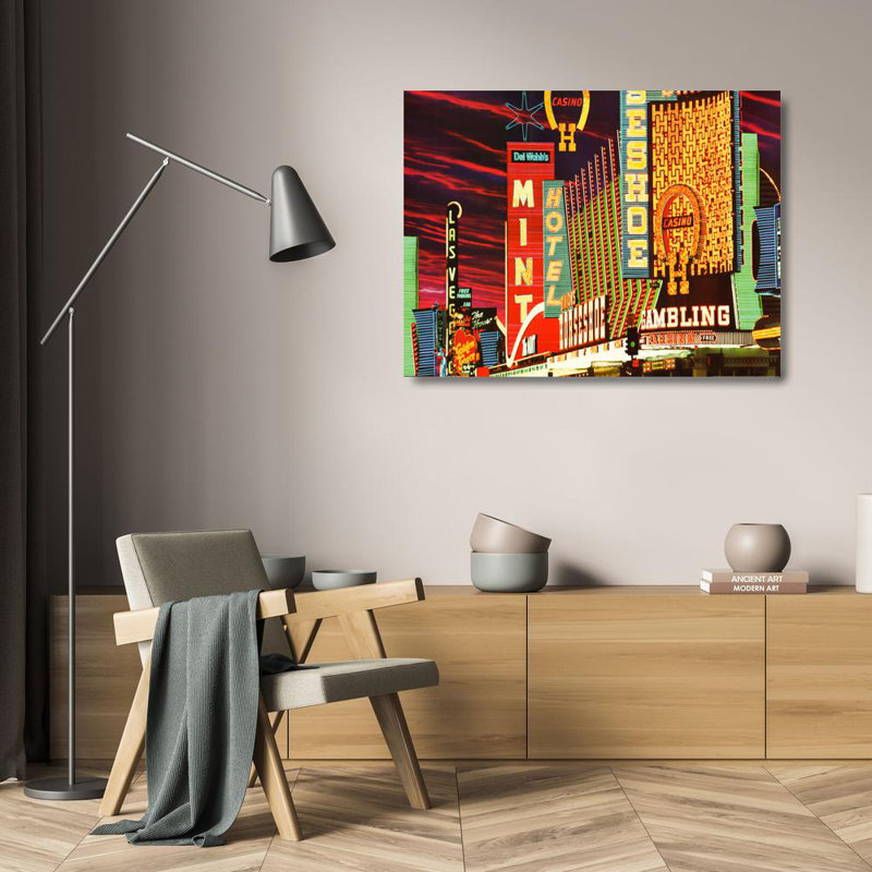 Fremont Street, Las Vegas, Nevada, H 18 po x l 24 po