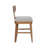 Theodora T- Back Bar Stool with Wood Seat Frame and Cushion-1571623215