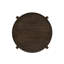 Table de bout ronde en bois massif