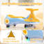DollaDash 3-in-1 12V Electric Wiggle Car with Pedal & 2-Seater, Rechargeable Battery, Flashing Wheel-133660617