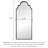 Irregular Dressing Mirror: Nordic Style Wall & Floor-1981893289