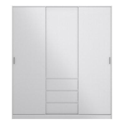 Kyrein 2 Door Solid Wood Wardrobe