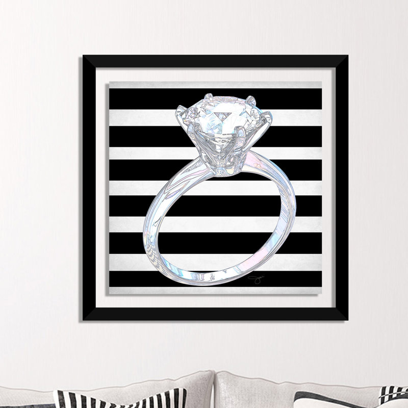 « i do », impression, H 27,5 po x l 27,5 po x P 0,75 po, Cadre en plexiglas noir