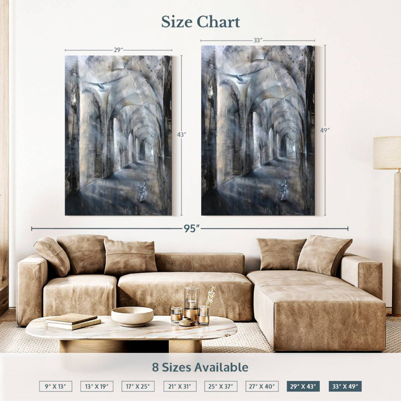Light And Shadow, 51" H x 34" W