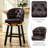Aadhvika Upholstered BarStools with Solid Wood Frame-104100028-121080780