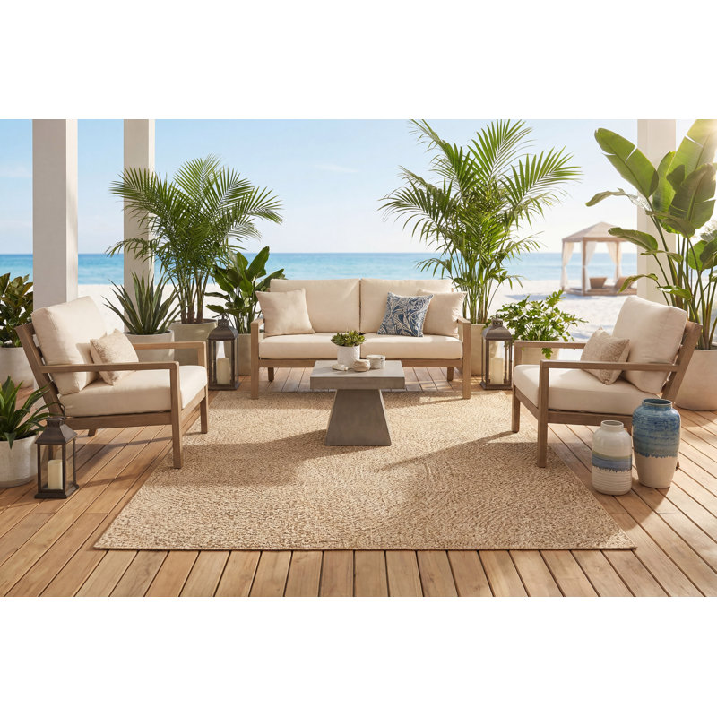 Hapeville 8776-800 Naturel, Rectangle 7 pi 10 po x 10 pi