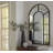 Sulser Metal Window Pane Wall Mirror