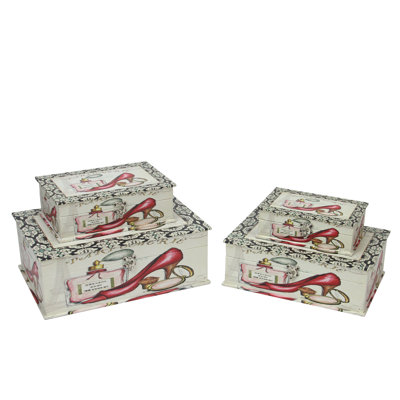 Boîte de rangement en bois