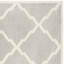 Tapis géométrique gris clair / beige Ammundsen-927848185