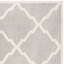 Tapis géométrique gris clair / beige Ammundsen-927848187