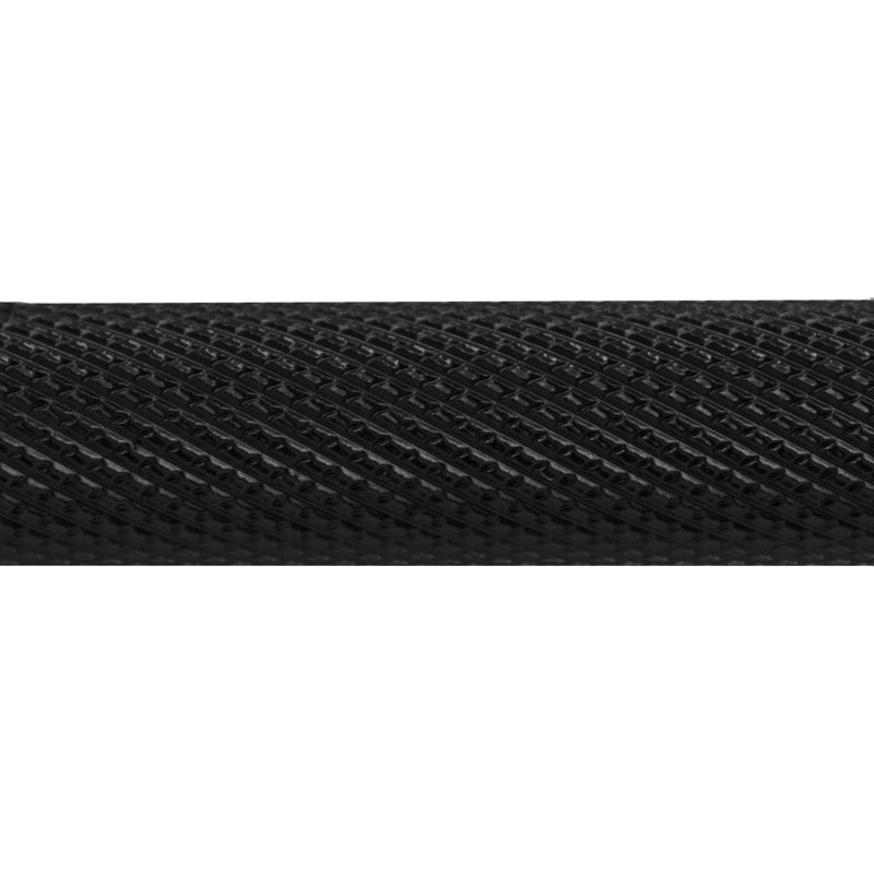 Ensemble de 2 poignées moletées Zenith, 6", Noir mat