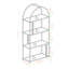 Zebulon 173cm H x 76.2cm W Steel Etagere Bookcase-1083938374