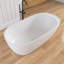 Baignoire de trempage profonde 63 po
