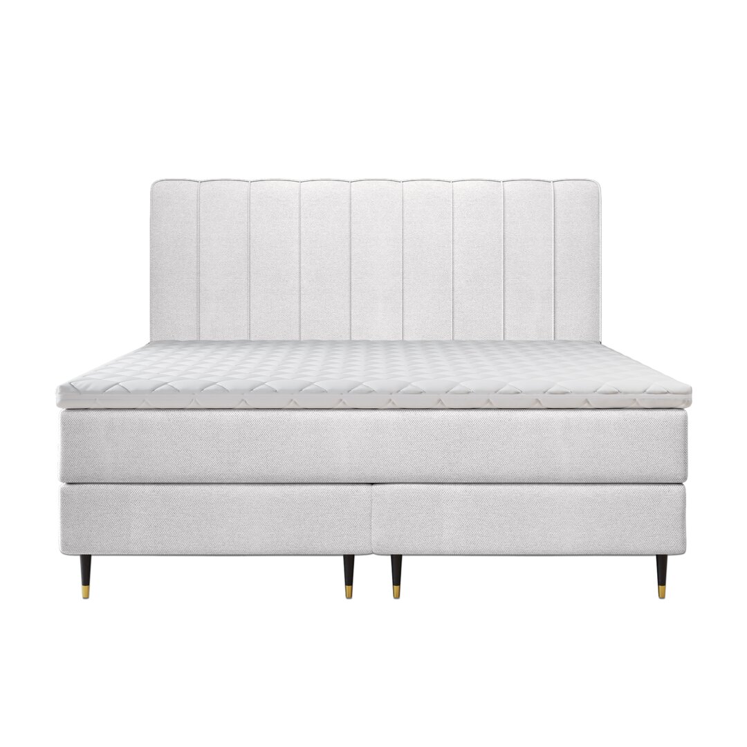 Boxspringbett Powellsville mit Topper