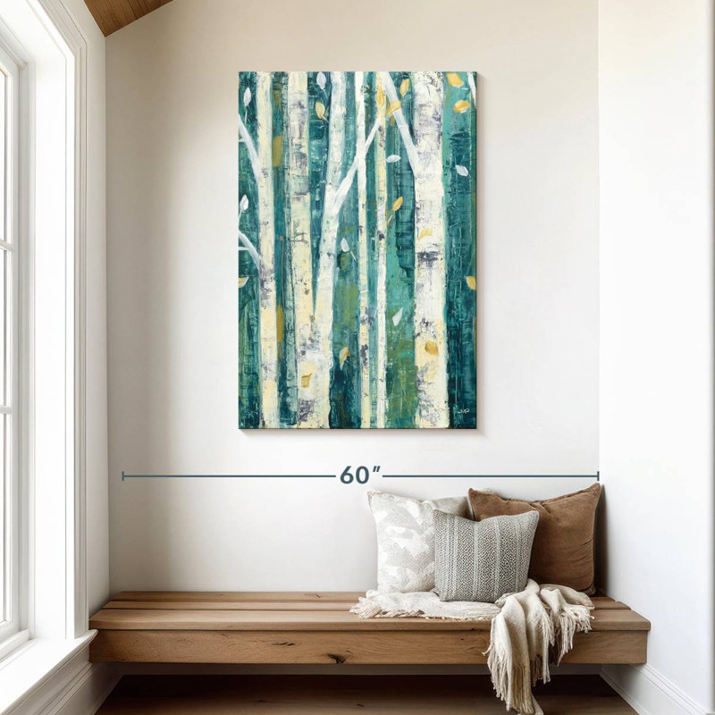 Harnek Birches In Spring I, 45" H x 30" W