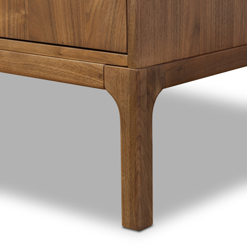 Arturo 4 Door Sideboard-Natural Walnut