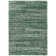 Tapis abstrait vert / ivoire Arayeli