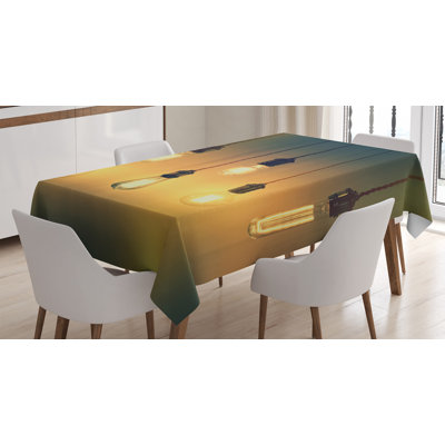Vibrant Equipment Tablecloth
