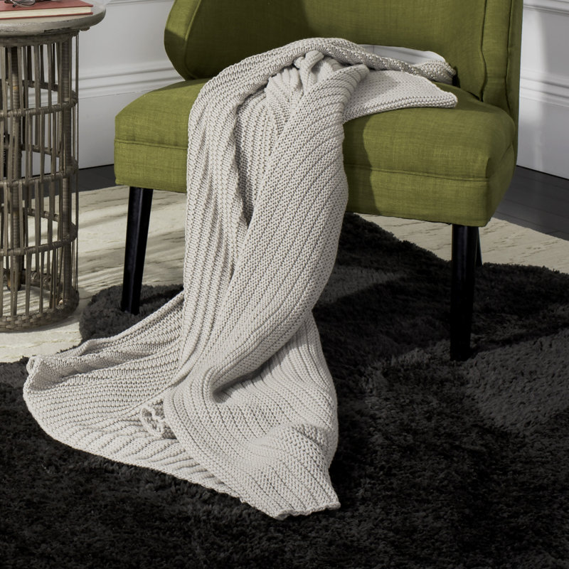 Bella Knitted Throw Blanket