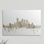 Francy Pittsburgh, Pennsylvanie, feuille de musique, paysage urbain, impression