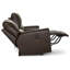  Causeuse inclinable en cuir Cassian