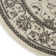 Keeley Oriental Machine Woven Polyester/Polypropylene Area Rug in Cream/Ivory