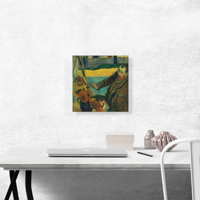 Vincent Van Gogh, tournesols - impression, H 12 po x l 12 po x P 0,75 po