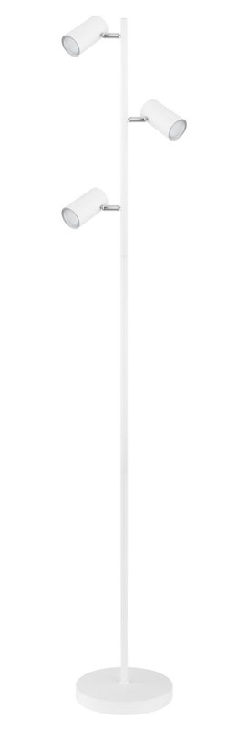 Raahil 154cm Traditional Floor Lamp, White