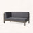 Brava X-Back Left & Right Corner Bench Set