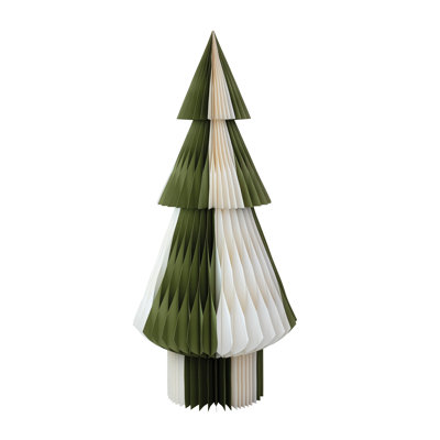 Handmade Recycled Paper Folding Honeycomb Tree