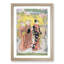 Cherry-Blossom Viewing at Shinobazu Pond by Torii Kiyonaga - Picture Frame Painting Print-55621322-55621323