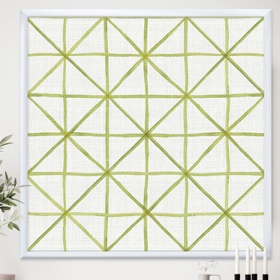 " Geometric Green Triangle II "
