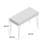 Amelda Metal Base Writing Desk-540829271